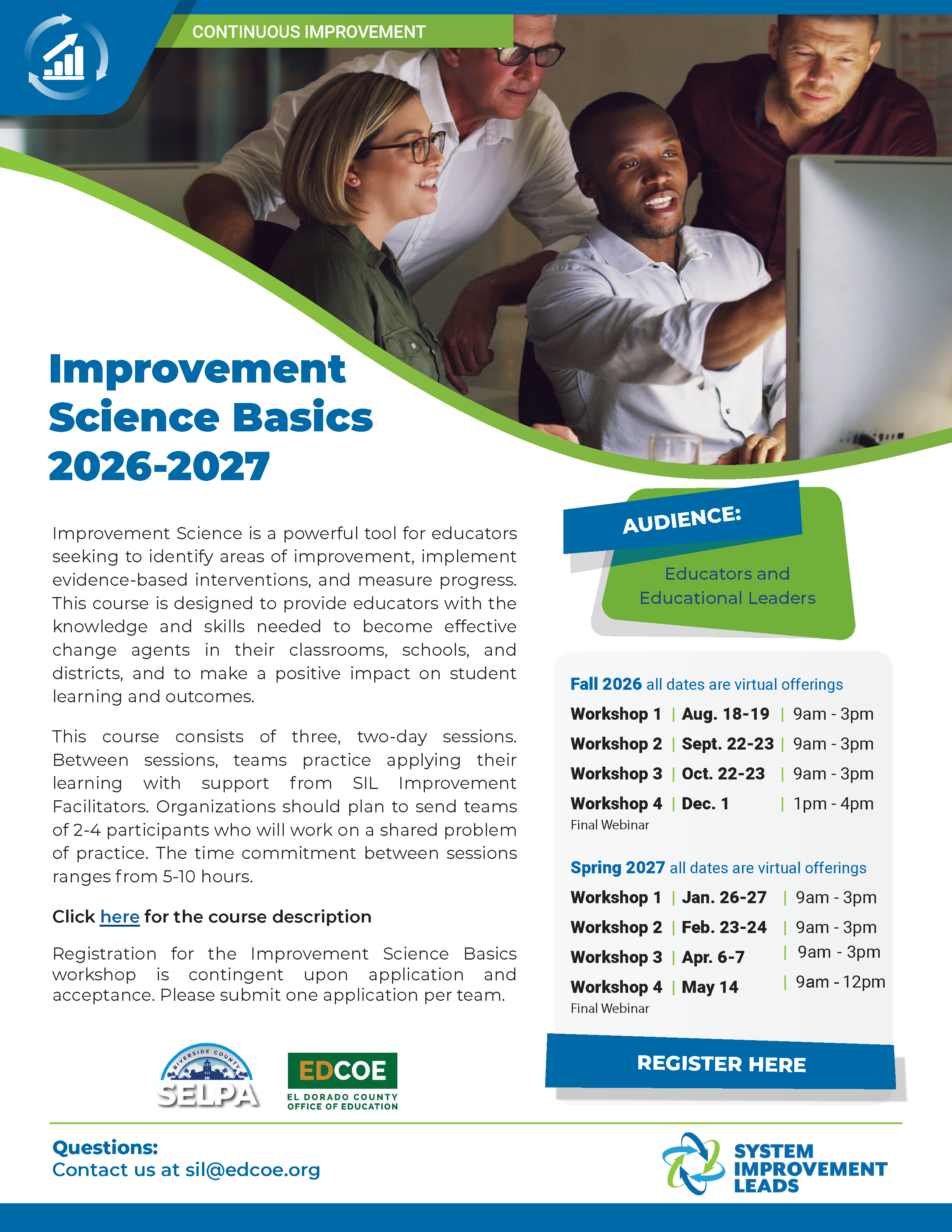 Improvement Science Basics 2026-2027 flyer 05-11-26 V1.png
